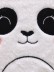 Блокнот плюшевый «Stuffed Panda» (21,5*14,5 см) 
