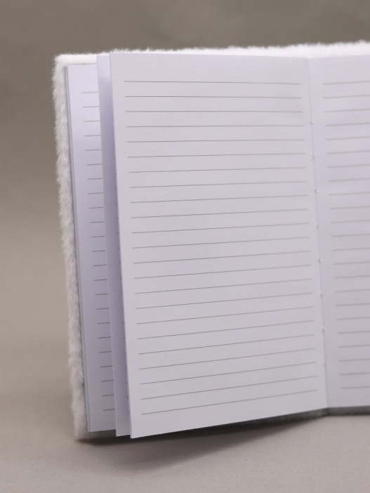 Блокнот плюшевый «Stuffed Panda» (21,5*14,5 см) 