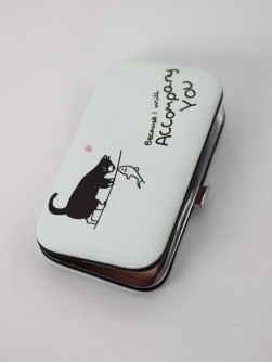 Маникюрный набор "Сопровождение", зеленый