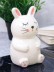 Копилка керамическая «Sleepy bunny», white (12х8 см) 