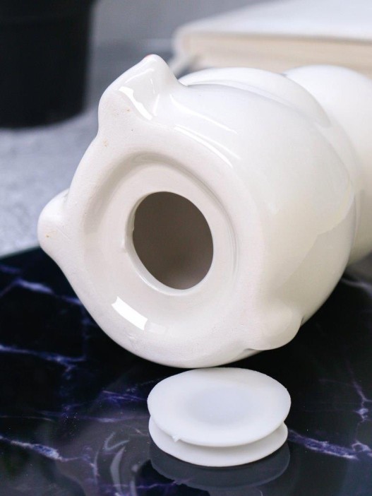 Копилка керамическая «Sleepy bunny», white (12х8 см) 