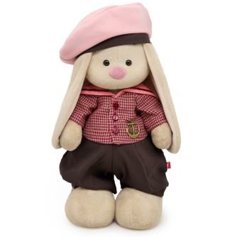 Мягкая игрушка "Зайка Ми в матросском костюме (малый)" (25 см)
