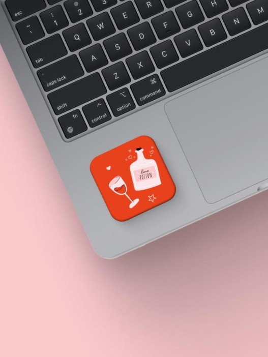 Набор 3D стикеров для телефона 3 шт. &quot;Всё будет вино!&quot; 