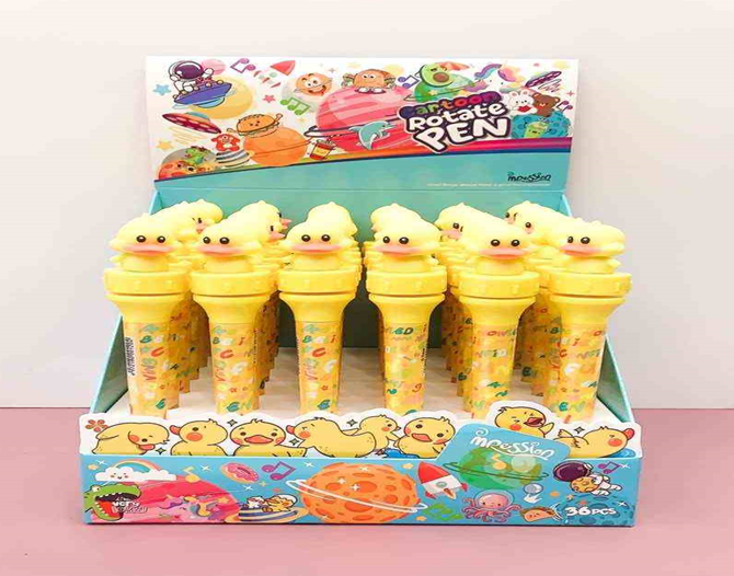 Ручка с поворотным механизмом &quot;Duckling&quot;, yellow 