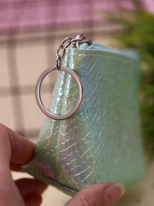 Кошелёк &quot;Green glitters&quot;, green (11*5*8 см) 