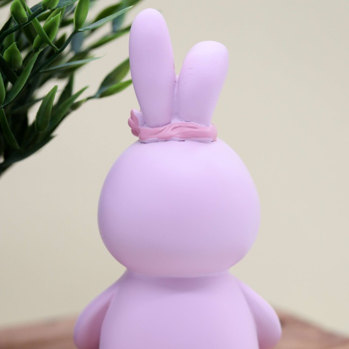 Ночник «Flower bunny», pink (20 см), пластик 