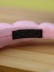 Плюшевый ободок для волос GIRLY "Забавный", розовый