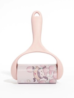 Ролик для чистки одежды &quot;Girl and pink flower&quot;, 10 см*60 листов