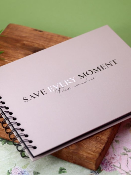 Фотоальбом &quot;Save every moment&quot;, brown (24,5 х 19 см) 