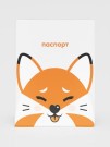 ОБЛОЖКА ДЛЯ ПАСПОРТА «Red fox», плотность 560 мкм
