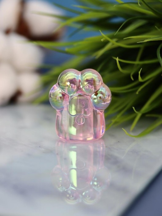 Точилка для карандашей ПО ПЛАНУ. &quot;The paw is nice&quot;, pink 