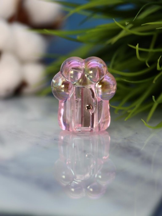 Точилка для карандашей ПО ПЛАНУ. &quot;The paw is nice&quot;, pink 