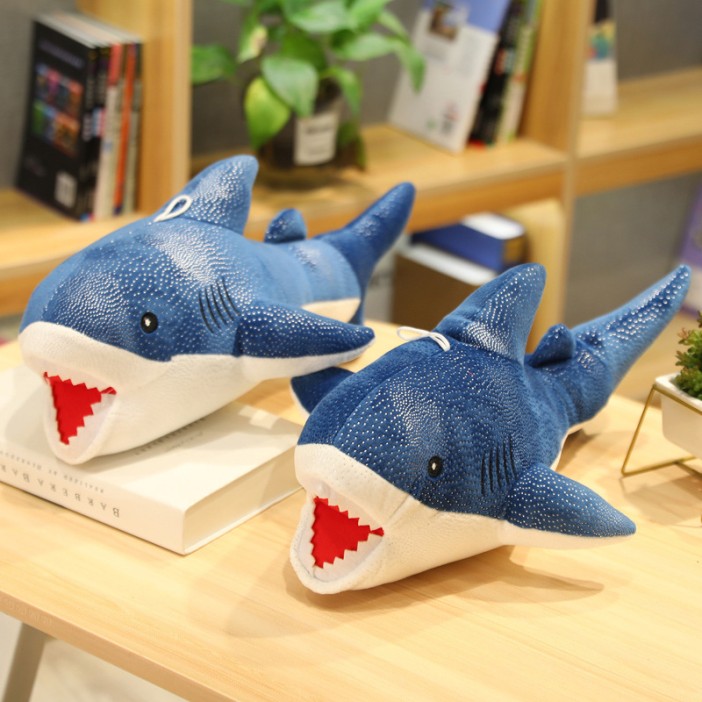 Мягкая игрушка &quot;Bitey shark&quot;, blue, 40 см 