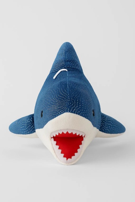Мягкая игрушка &quot;Bitey shark&quot;, blue, 40 см 