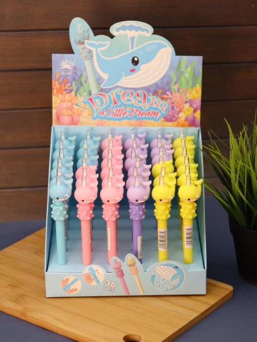 Ручка  &quot;Dream whale&quot;, mix 