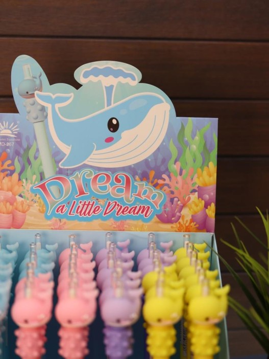 Ручка  &quot;Dream whale&quot;, mix 