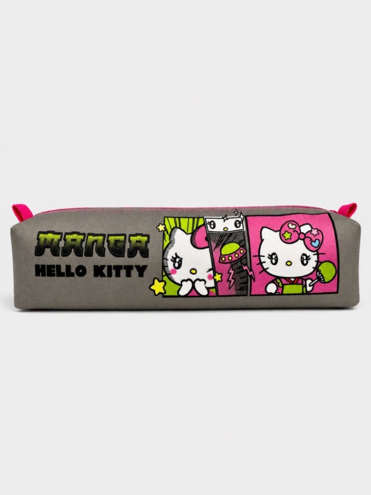 Пенал объемный "Hello Kitty", полиэстер 600 ден (21*4,5*4,5 см)