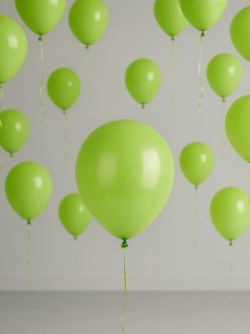 Набор воздушных шаров 10 шт. "Timeless", fruit green (25 см)