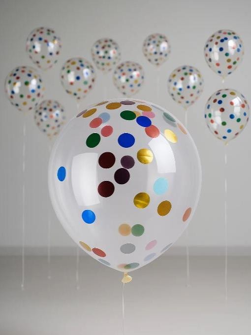 Набор воздушных шаров 6 шт. &quot;Magic sphere&quot;, circle (30 см) 