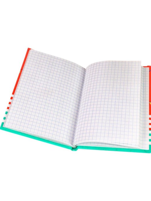 Записная книжка в жесткой обложке (А6) "Лама в наушниках" 64 л, клетка (14,8x10,3 см) 