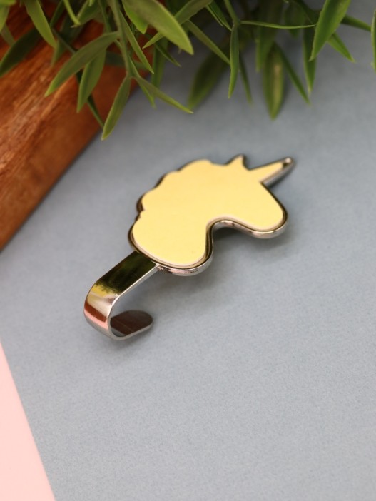 Крючок на липучке «Unicorn», white 