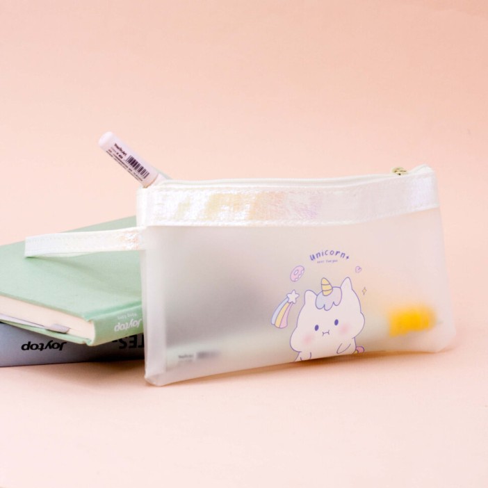 Пенал "Lucky unicorn", white 