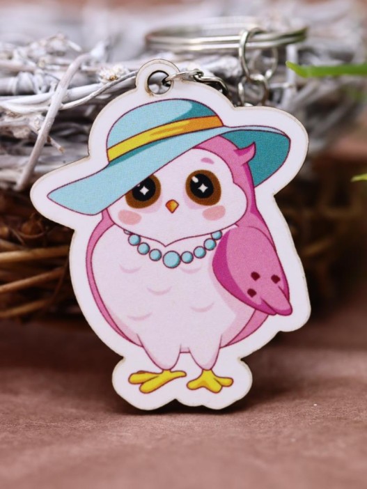 Брелок ECO из дерева &quot;SOVA fashion&quot; 