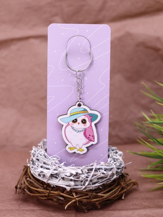 Брелок ECO из дерева &quot;SOVA fashion&quot; 