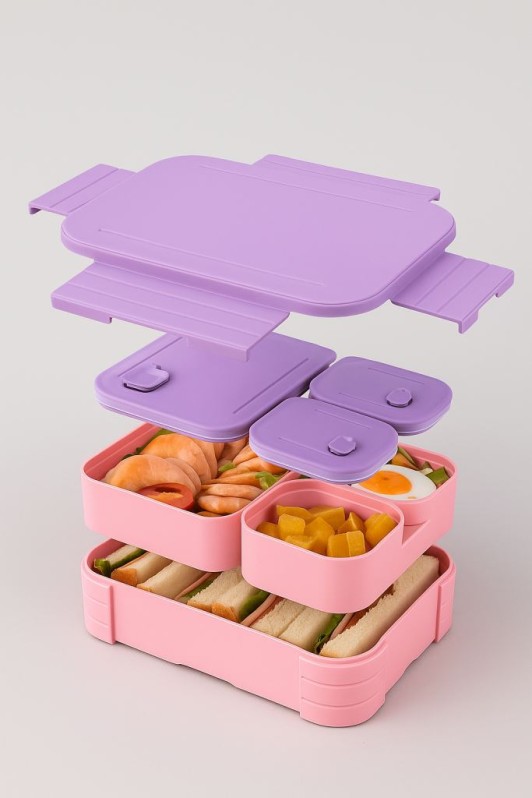 Ланчбокс "Multifunctional", purple (1100 мл) 