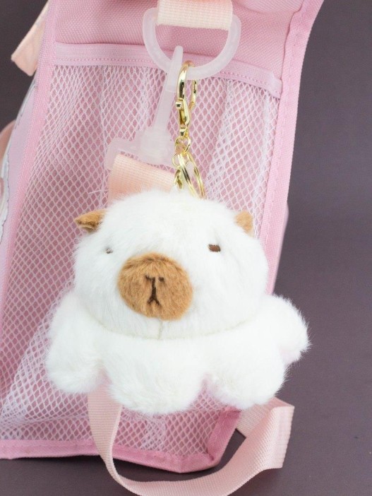 Плюшевый брелок &quot;Two faces&quot;, аxolotl-bear 