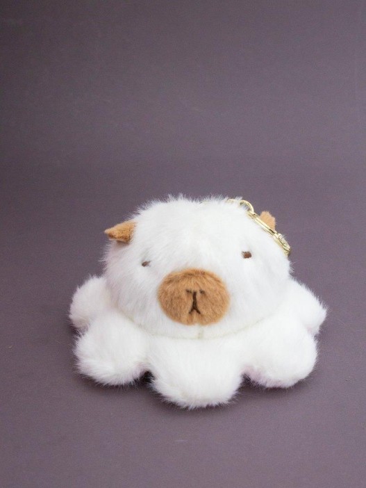 Плюшевый брелок &quot;Two faces&quot;, аxolotl-bear 