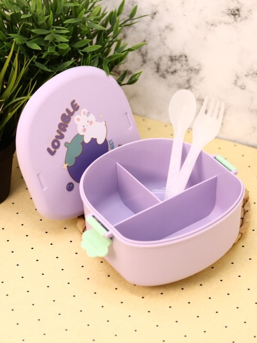 Ланчбокс &quot;Lovely&quot;, purple, 1200 мл 
