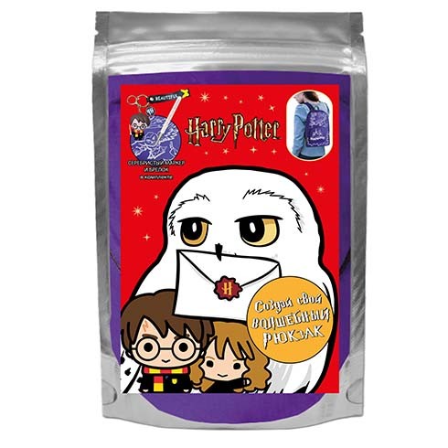 Набор создай свой рюкзак &quot;Гарри Поттер, с брелоком&quot; (рюкзак, маркер, брелок) 