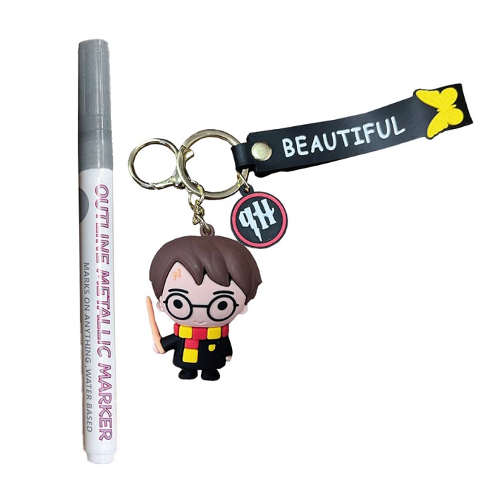 Набор создай свой рюкзак &quot;Гарри Поттер, с брелоком&quot; (рюкзак, маркер, брелок) 