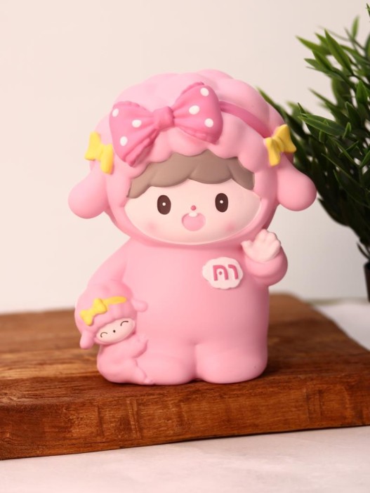 Копилка «Family dog», pink (17,5 см), пластик 