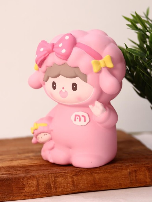 Копилка «Family dog», pink (17,5 см), пластик 