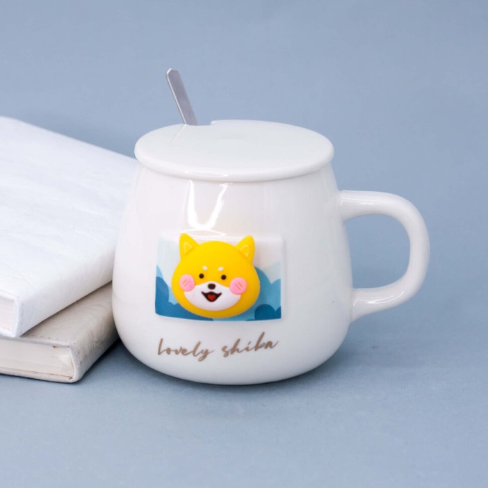 Кружка "Ledge face, dog" (420ml) 