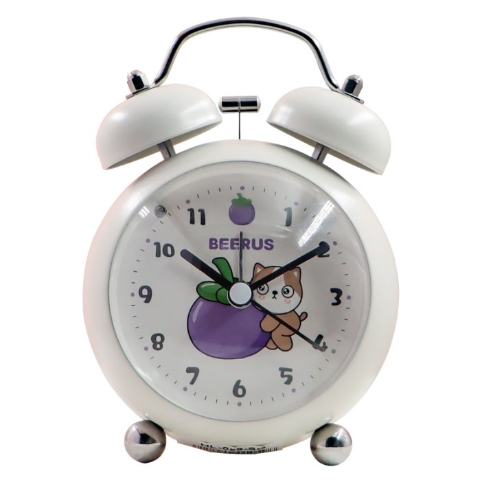 Часы-будильник «Fruity Friends», white 