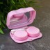 Контейнер для линз "Horizontal strawberry", pink 