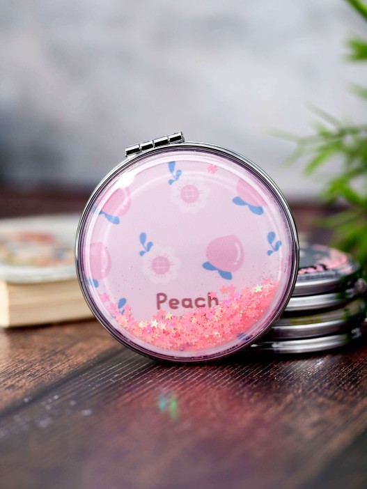 Зеркало &quot;Nice peach with flowers&quot;, pink 