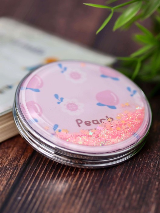 Зеркало &quot;Nice peach with flowers&quot;, pink 