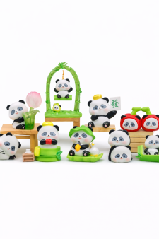 Сувенир в сюрприз-упаковке «Медленная повседневная жизнь панды», микс (9,1*7,2*11,2 см)