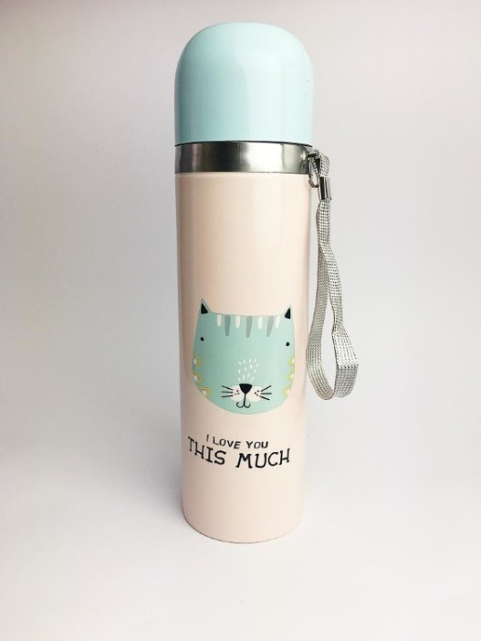 B-HS-6383-Z ТЕРМОС &quot;This Much&quot; pink 500ml 