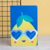 Тетрадь (A5) "Eyes heart lemon", (13.5*20.5) 