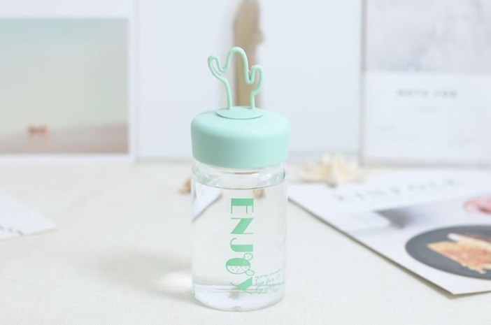 Бутылка &quot;Enjoy&quot; кактус green 