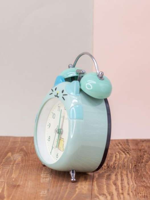 Часы-будильник &quot;Cat&quot;, green 