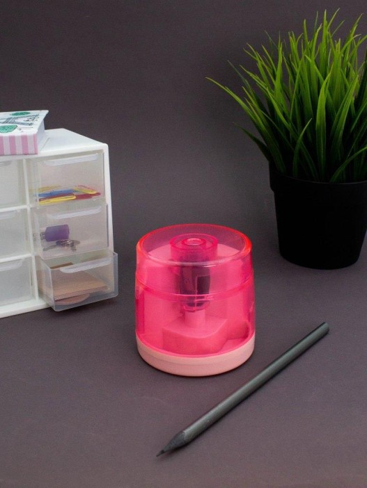 Точилка для карандашей электрическая &quot;Tech&quot;, pink 