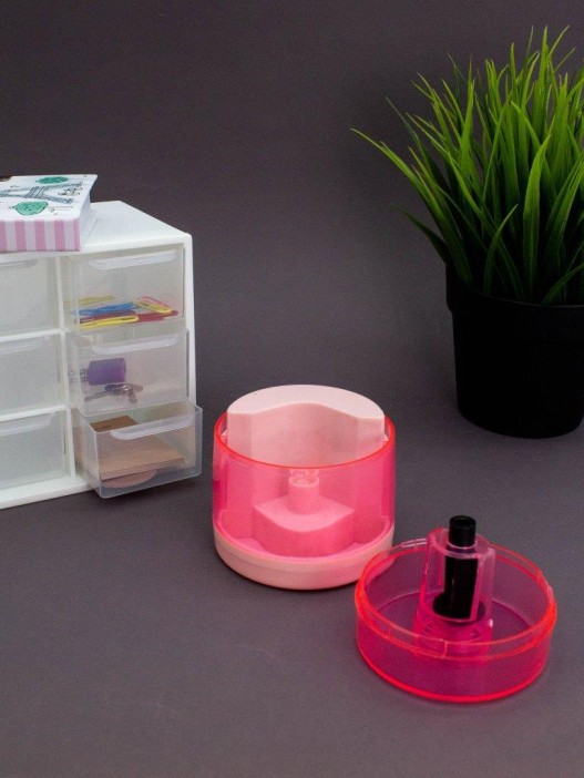 Точилка для карандашей электрическая &quot;Tech&quot;, pink 