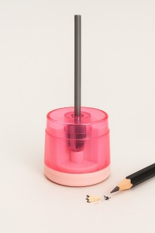 Точилка для карандашей электрическая "Tech", pink