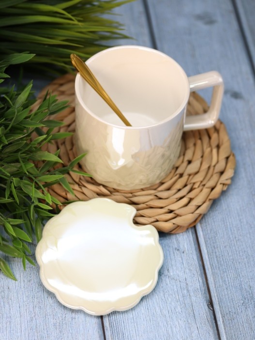 Кружка «Sparkle of pearls», green (300 ml) 